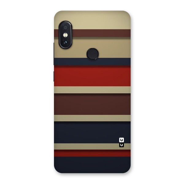 Elegant Stripes Pattern Back Case for Redmi Note 5 Pro