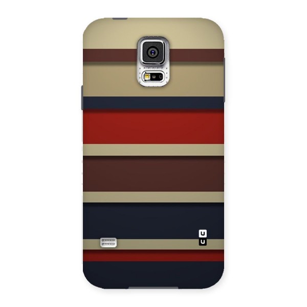 Elegant Stripes Pattern Back Case for Samsung Galaxy S5