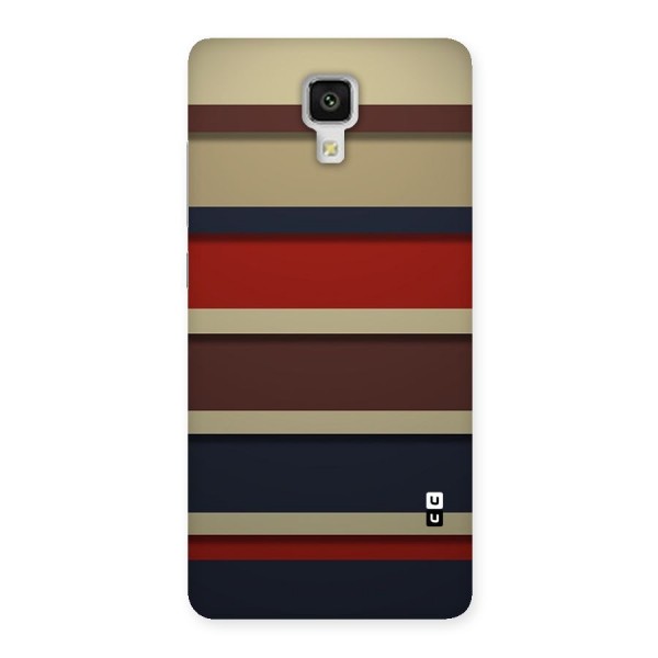 Elegant Stripes Pattern Back Case for Xiaomi Mi 4