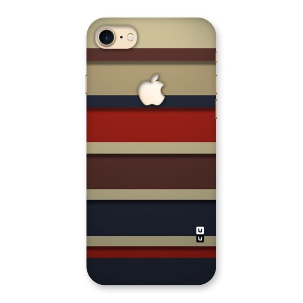 Elegant Stripes Pattern Back Case for iPhone 7 Apple Cut