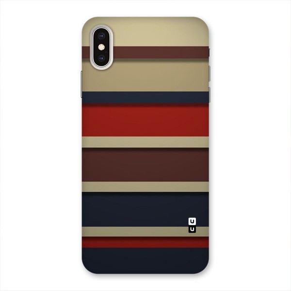 Elegant Stripes Pattern Back Case for iPhone XS Max