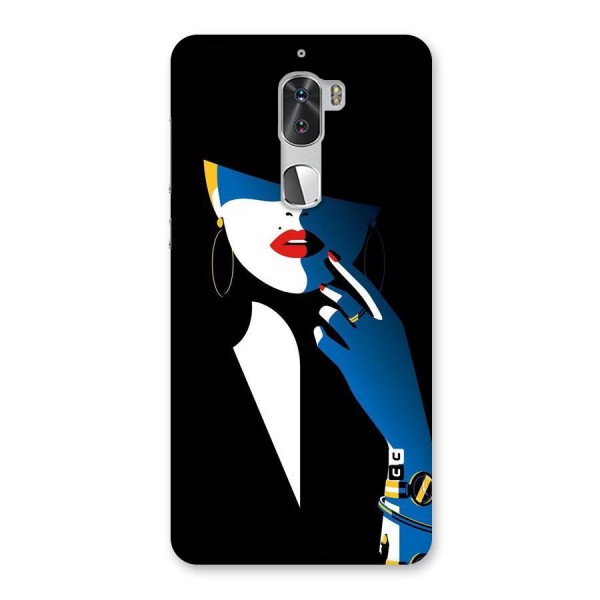 Elegant Woman Back Case for Coolpad Cool 1