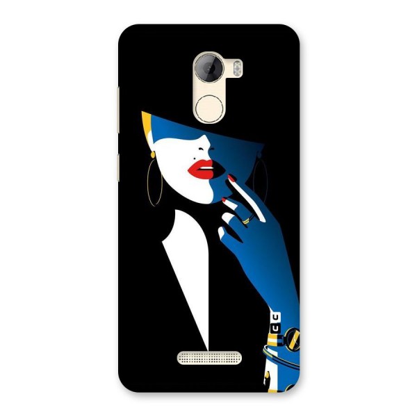 Elegant Woman Back Case for Gionee A1 LIte