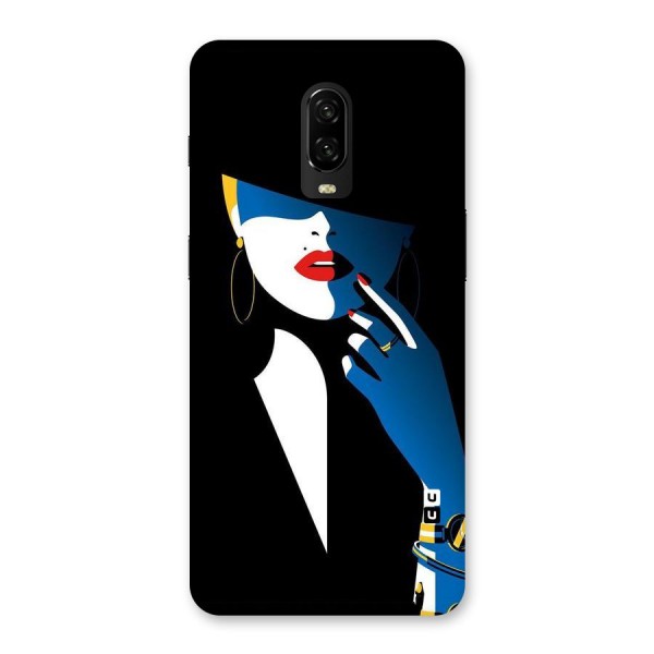 Elegant Woman Back Case for OnePlus 6T