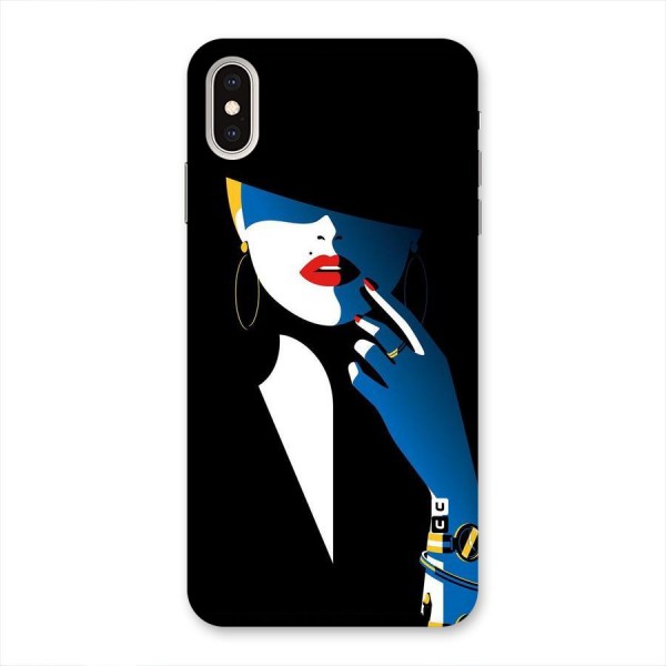Elegant Woman Back Case for iPhone XS Max