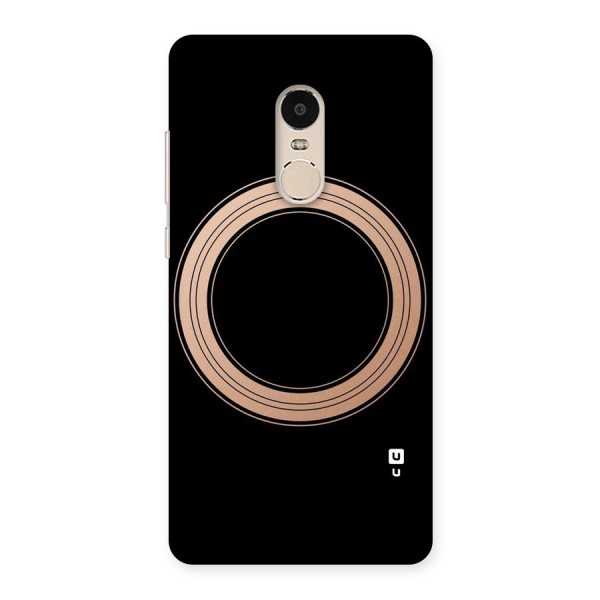 Elite Circle Back Case for Xiaomi Redmi Note 4