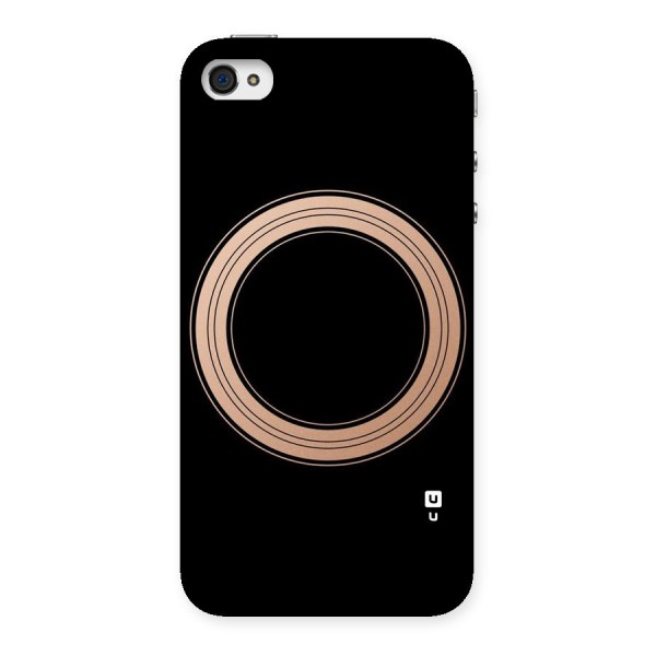 Elite Circle Back Case for iPhone 4 4s