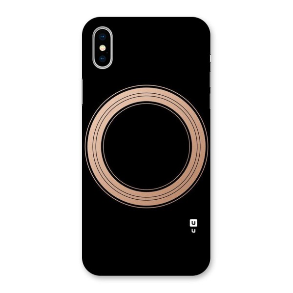 Elite Circle Back Case for iPhone XS