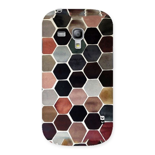 Elite Pastel Hexagons Back Case for Galaxy S3 Mini