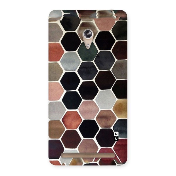 Elite Pastel Hexagons Back Case for Zenfone 6