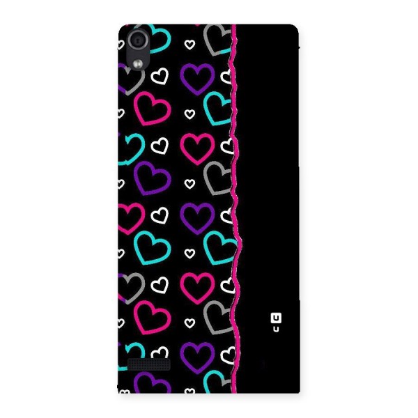 Empty Hearts Back Case for Ascend P6