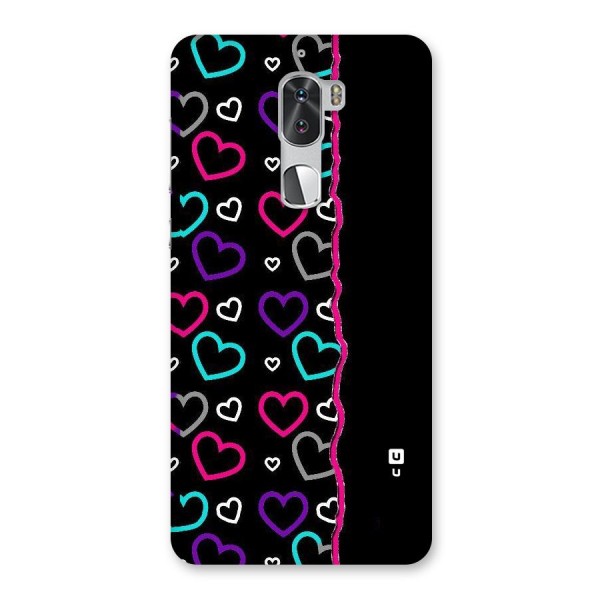 Empty Hearts Back Case for Coolpad Cool 1