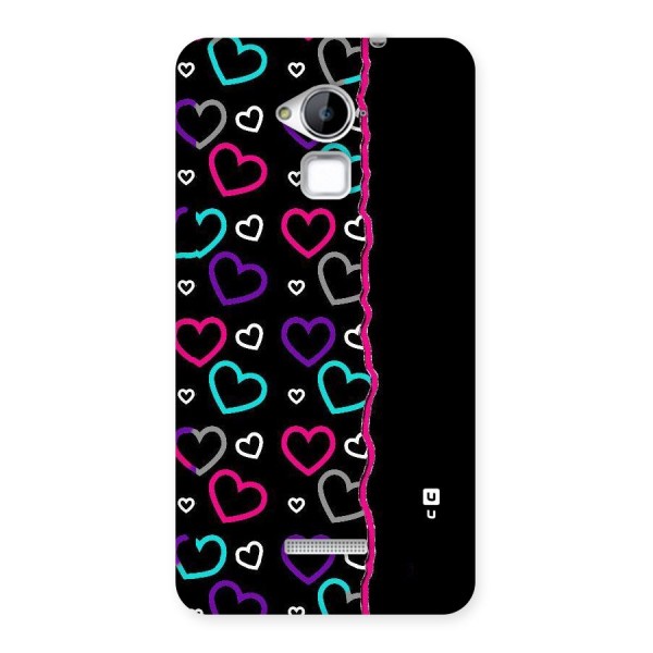 Empty Hearts Back Case for Coolpad Note 3