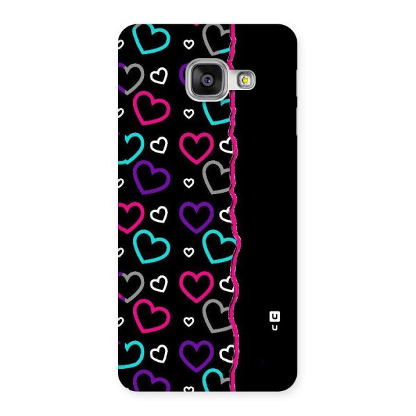 Empty Hearts Back Case for Galaxy A3 2016
