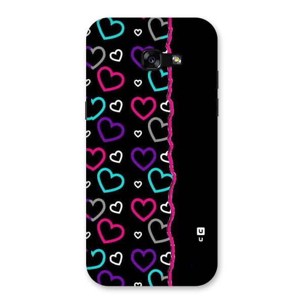 Empty Hearts Back Case for Galaxy A5 2017