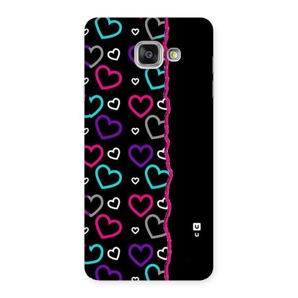 Empty Hearts Back Case for Galaxy A7 2016