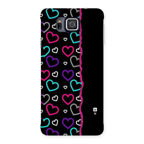 Empty Hearts Back Case for Galaxy Alpha