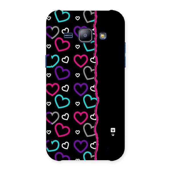 Empty Hearts Back Case for Galaxy J1