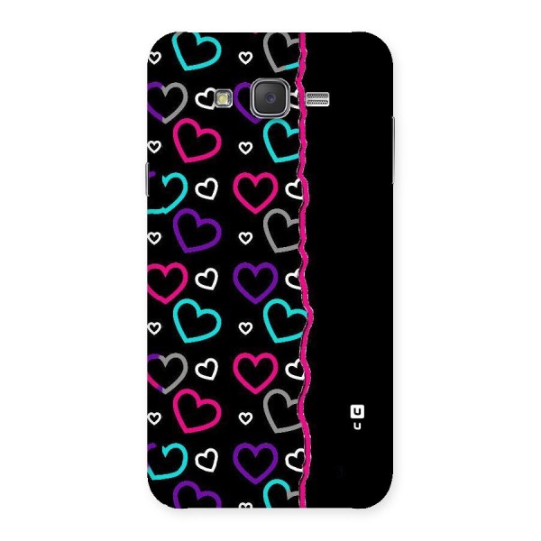 Empty Hearts Back Case for Galaxy J7