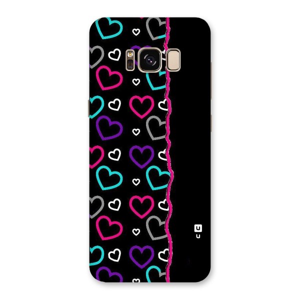 Empty Hearts Back Case for Galaxy S8