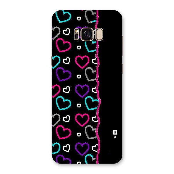 Empty Hearts Back Case for Galaxy S8 Plus