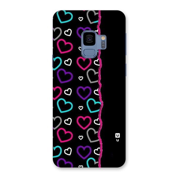 Empty Hearts Back Case for Galaxy S9