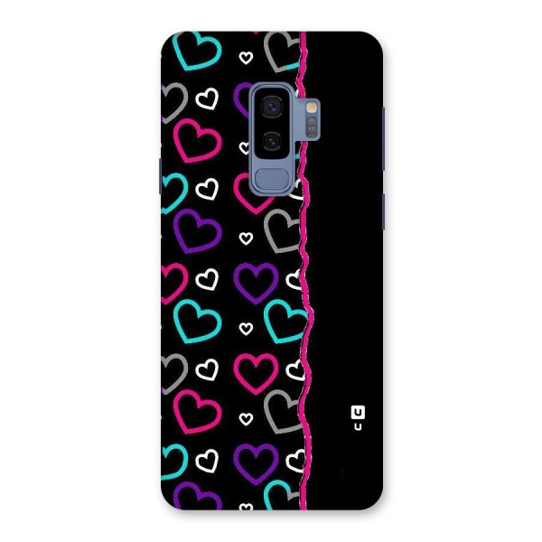 Empty Hearts Back Case for Galaxy S9 Plus