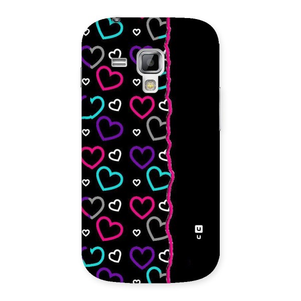Empty Hearts Back Case for Galaxy S Duos