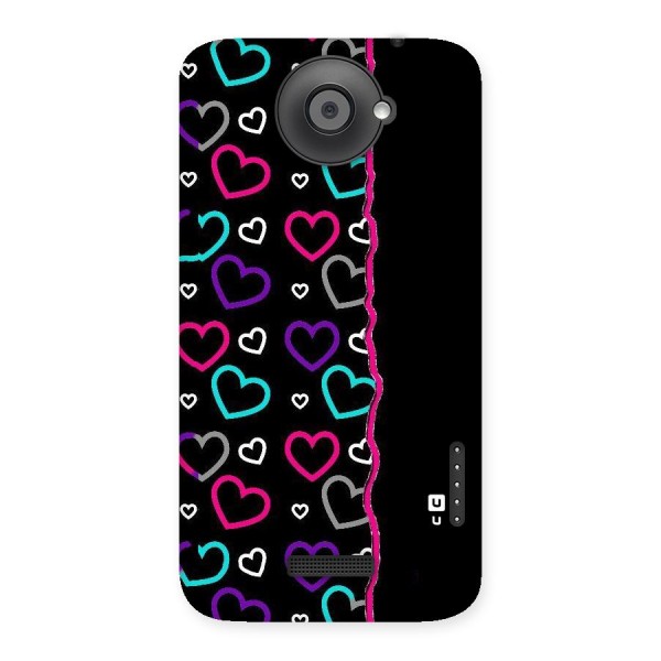 Empty Hearts Back Case for HTC One X