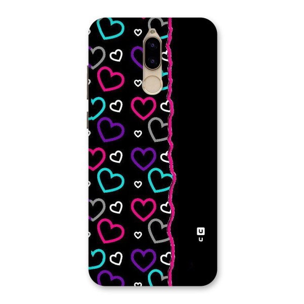Empty Hearts Back Case for Honor 9i