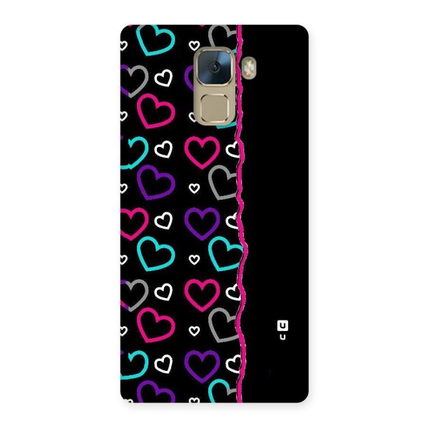 Empty Hearts Back Case for Huawei Honor 7