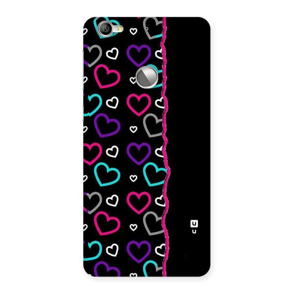 Empty Hearts Back Case for LeTV Le 1s
