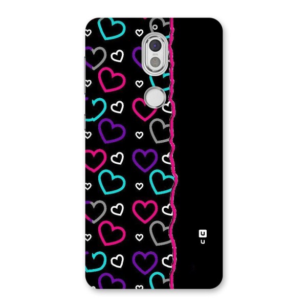 Empty Hearts Back Case for Nokia 7