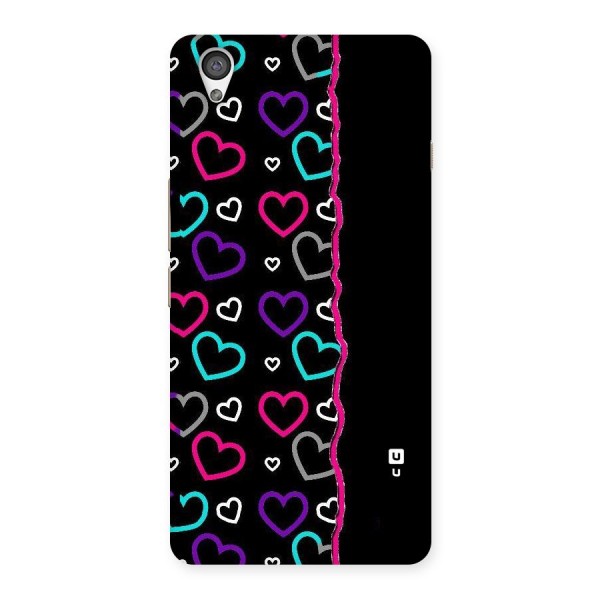 Empty Hearts Back Case for OnePlus X