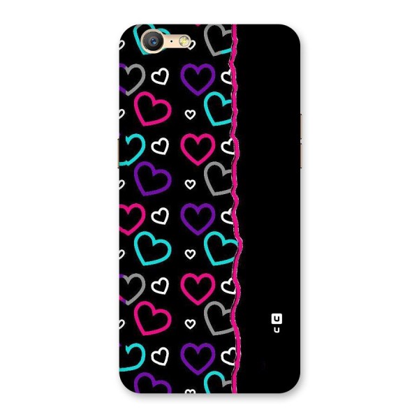 Empty Hearts Back Case for Oppo A39