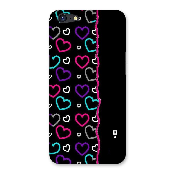 Empty Hearts Back Case for Oppo A71