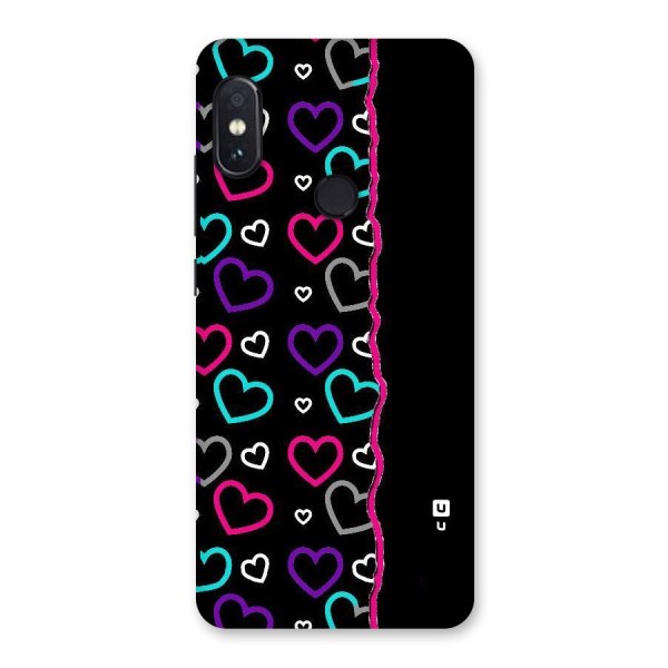 Empty Hearts Back Case for Redmi Note 5 Pro