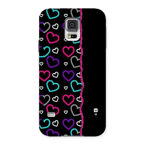 Empty Hearts Back Case for Samsung Galaxy S5