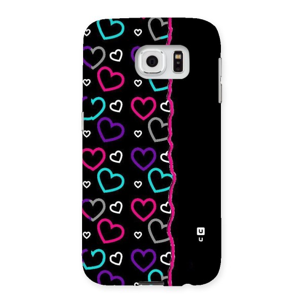 Empty Hearts Back Case for Samsung Galaxy S6