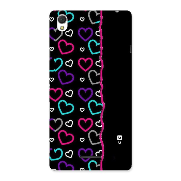 Empty Hearts Back Case for Sony Xperia T3