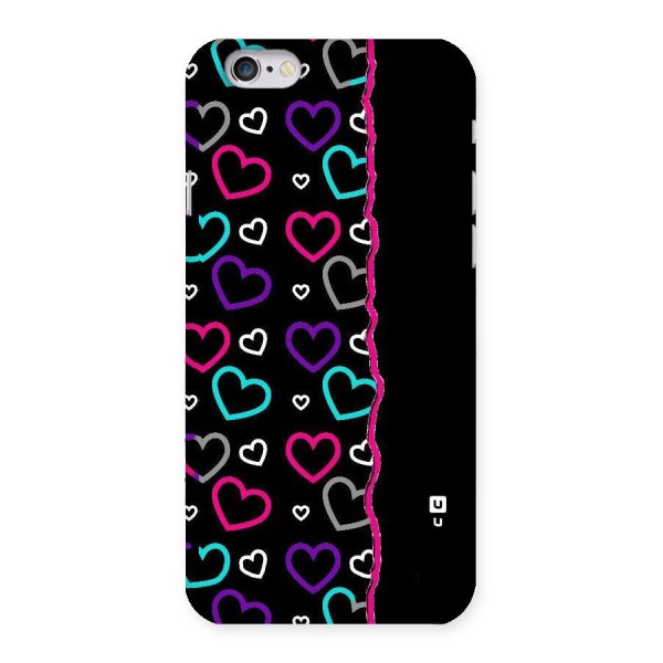 Empty Hearts Back Case for iPhone 6 6S