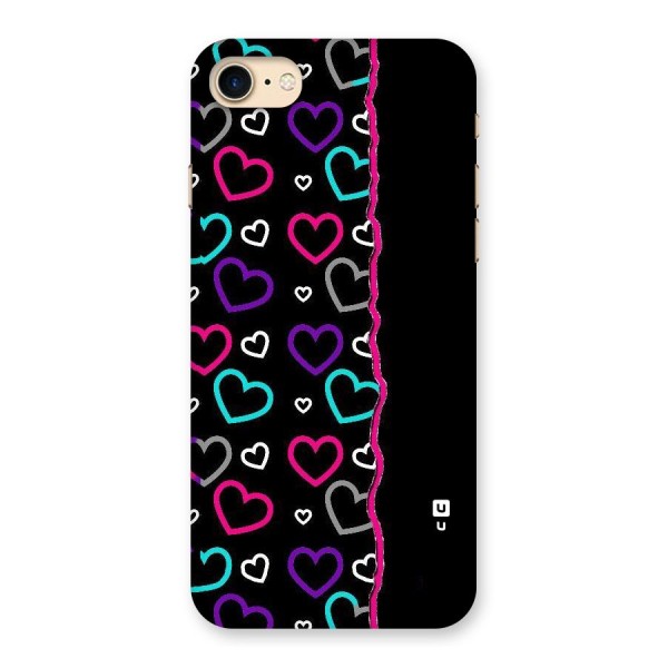 Empty Hearts Back Case for iPhone 7