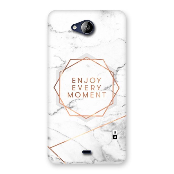 Enjoy Every Moment Back Case for Canvas Play Q355