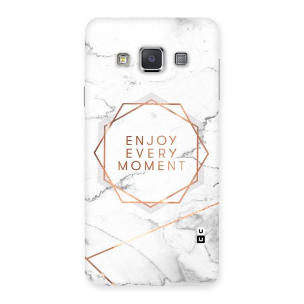 Enjoy Every Moment Back Case for Galaxy A3