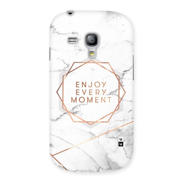 Enjoy Every Moment Back Case for Galaxy S3 Mini