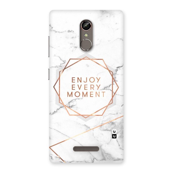 Enjoy Every Moment Back Case for Gionee S6s