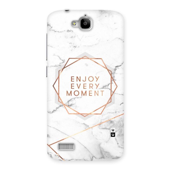 Enjoy Every Moment Back Case for Honor Holly