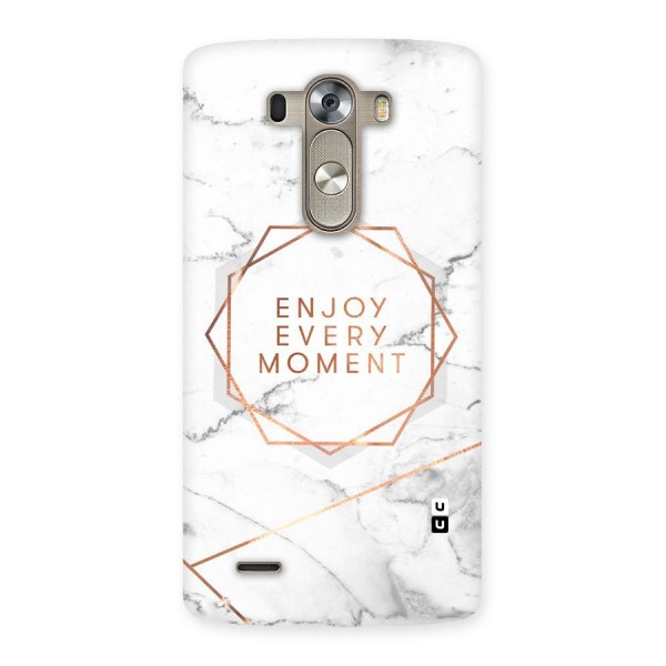Enjoy Every Moment Back Case for LG G3