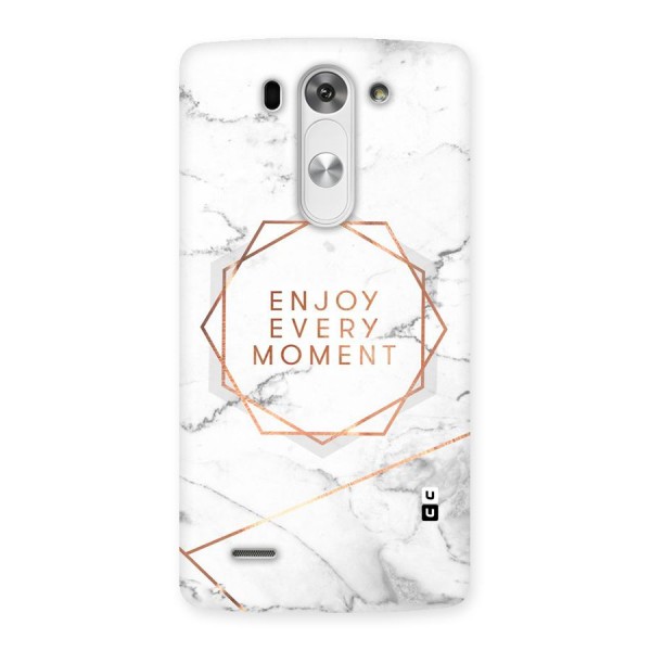 Enjoy Every Moment Back Case for LG G3 Beat