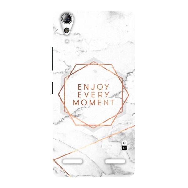 Enjoy Every Moment Back Case for Lenovo A6000 Plus